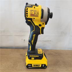 AS-IS- DeWalt ATOMIC 20V MAX Brushless Compact 1/4 in. Impact Driver Kit