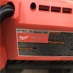 AS-IS Milwaukee 18-Volt Lithium-Ion Cordless Electric Portable Inflator (Tool-Only)