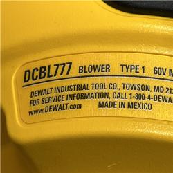 AS-IS DEWALT FLEXVOLT 60V MAX 160 MPH 760 CFM Brushless Cordless Axial Blower Kit