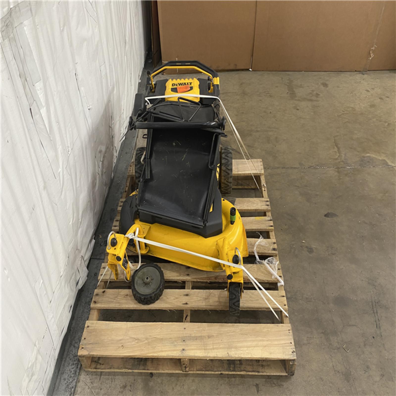 Houston Location - AS-IS Dewalt Mower 28in. Wide Cut