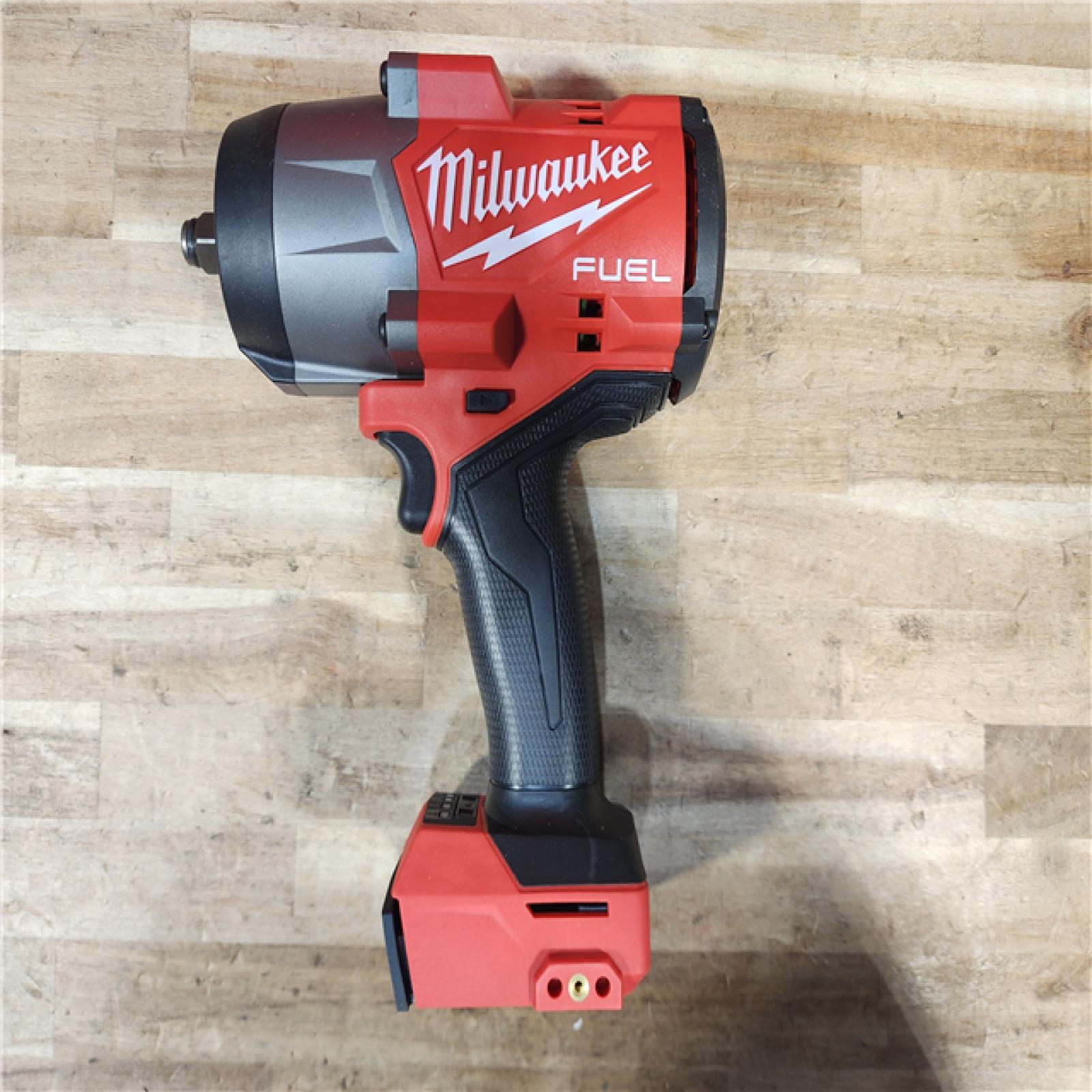 HOUSTON LOCATION - AS-IS (APPEARS LIKE NEW) Milwaukee FUEL 18V Lithium-Ion Brushless Cordless 1/2 in. Impact Wrench with Friction Ring (Tool-Only)