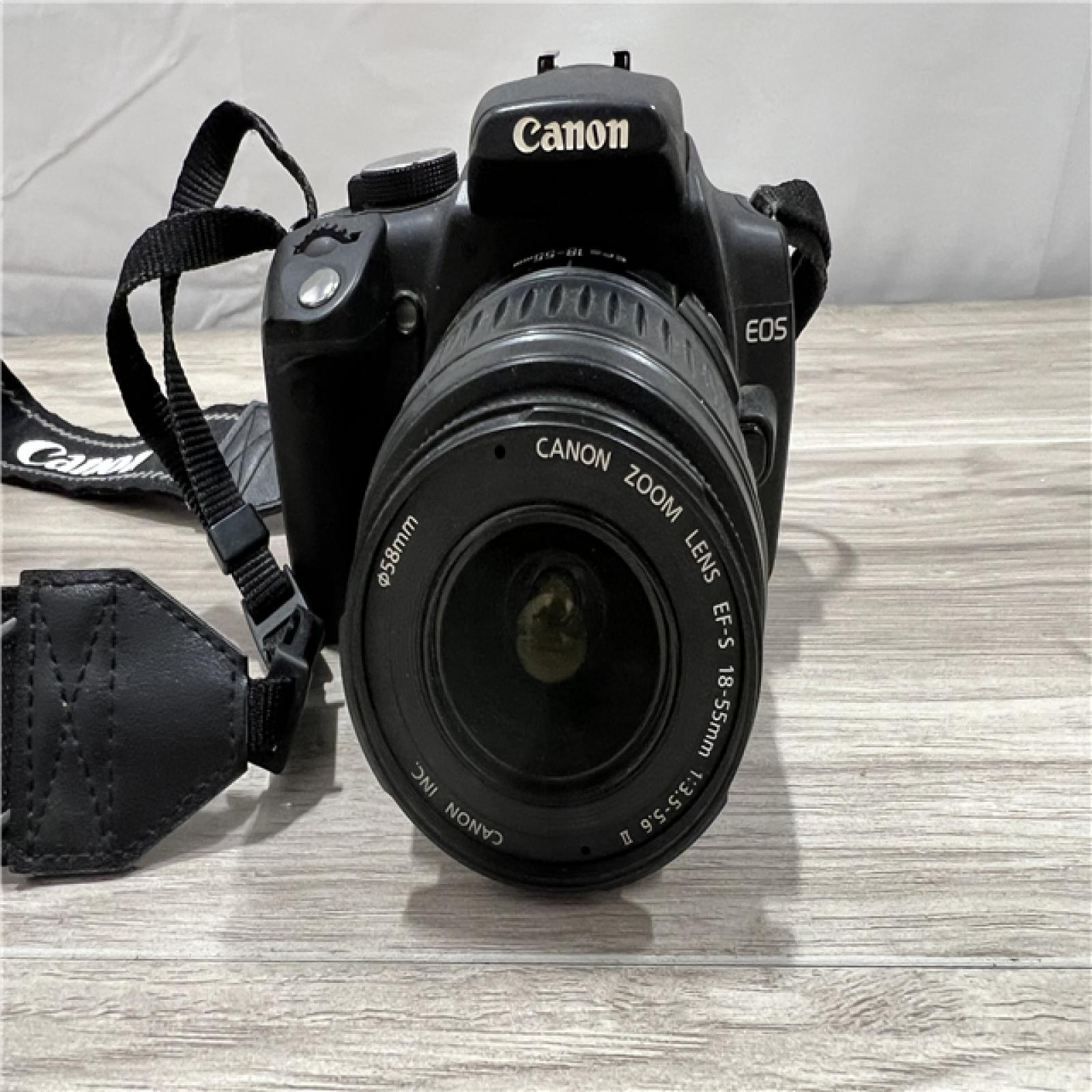 AS-IS Canon EOS Digital Rebel XT With EF-S 18-55mm f/3.5-5.6 II Lens - DS126071