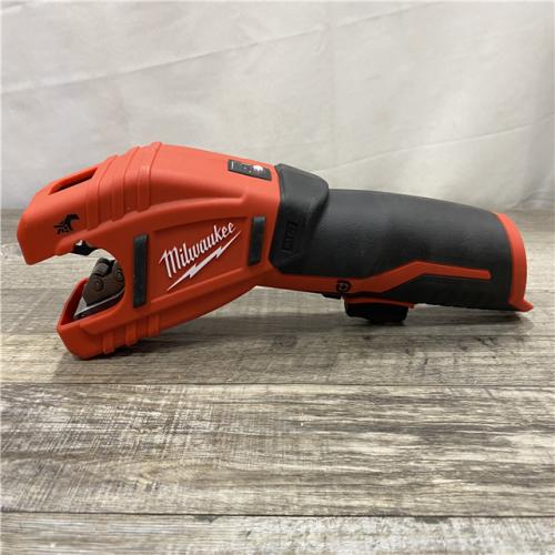 AS-IS Milwaukee 12V Lithium-Ion Cordless Copper Tubing Cutter (Tool-Only)