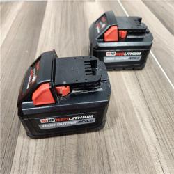 AS-IS Milwaukee 18-Volt Lithium-Ion High Output Starter Kit with Two 6.0 Ah Battery and Charger