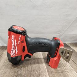 AS-IS- Milwaukee 18V Lithium-Ion Brushless Cordless 1/4 Hex Impact Driver (Tool-Only)