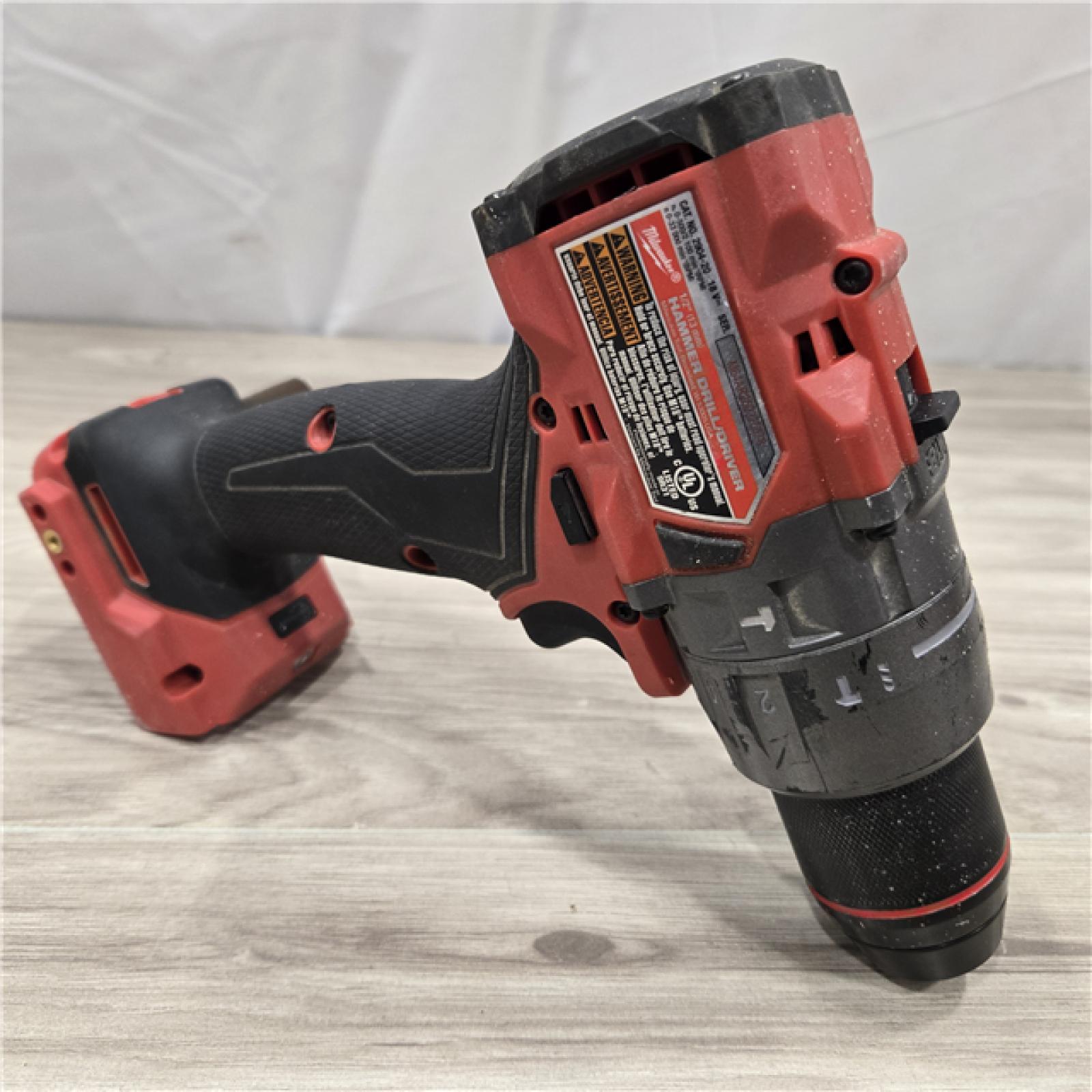 AS-IS MILWAUKEE FUEL 18V Cordless Hammer Drill and Impact Driver Combo Kit