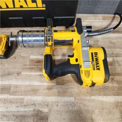 HOUSTON LOCATION - AS - IS DEWALT 20V MAX Cordless 10 000 PSI Variable Speed Grease Gun Kit