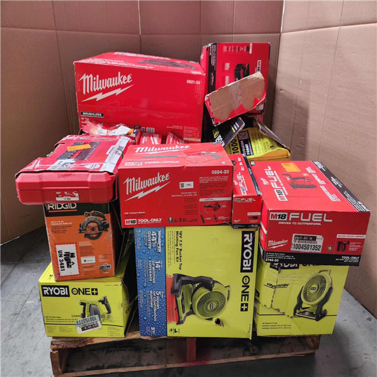 California AS-IS Tool Pallet