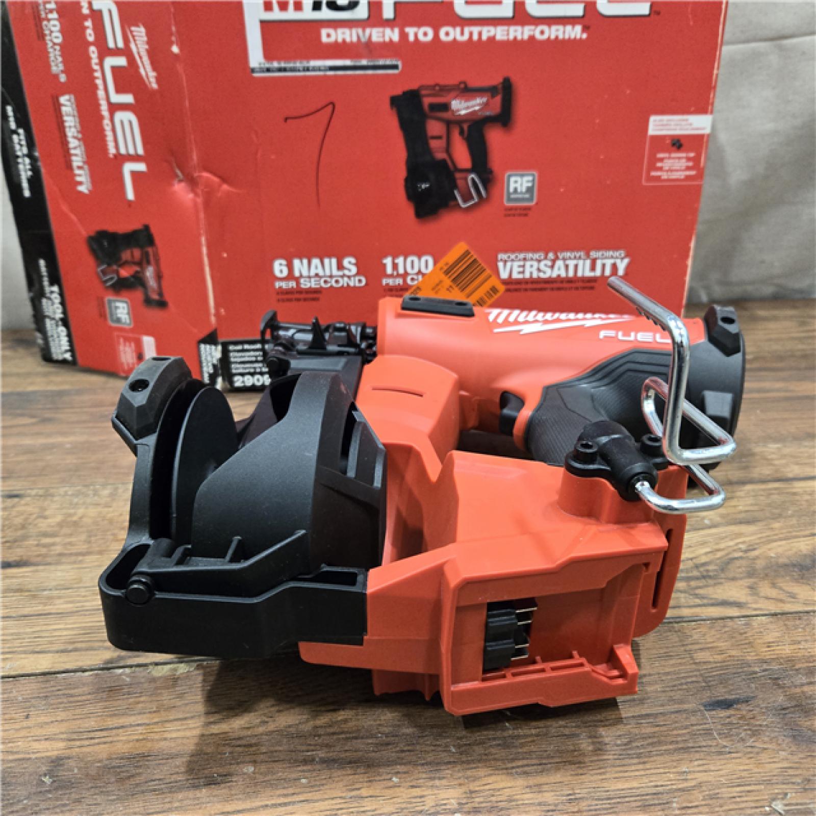 AS-IS Milwaukee M18 FUEL Coil Roofing Nailer (Bare Tool) 2909-20