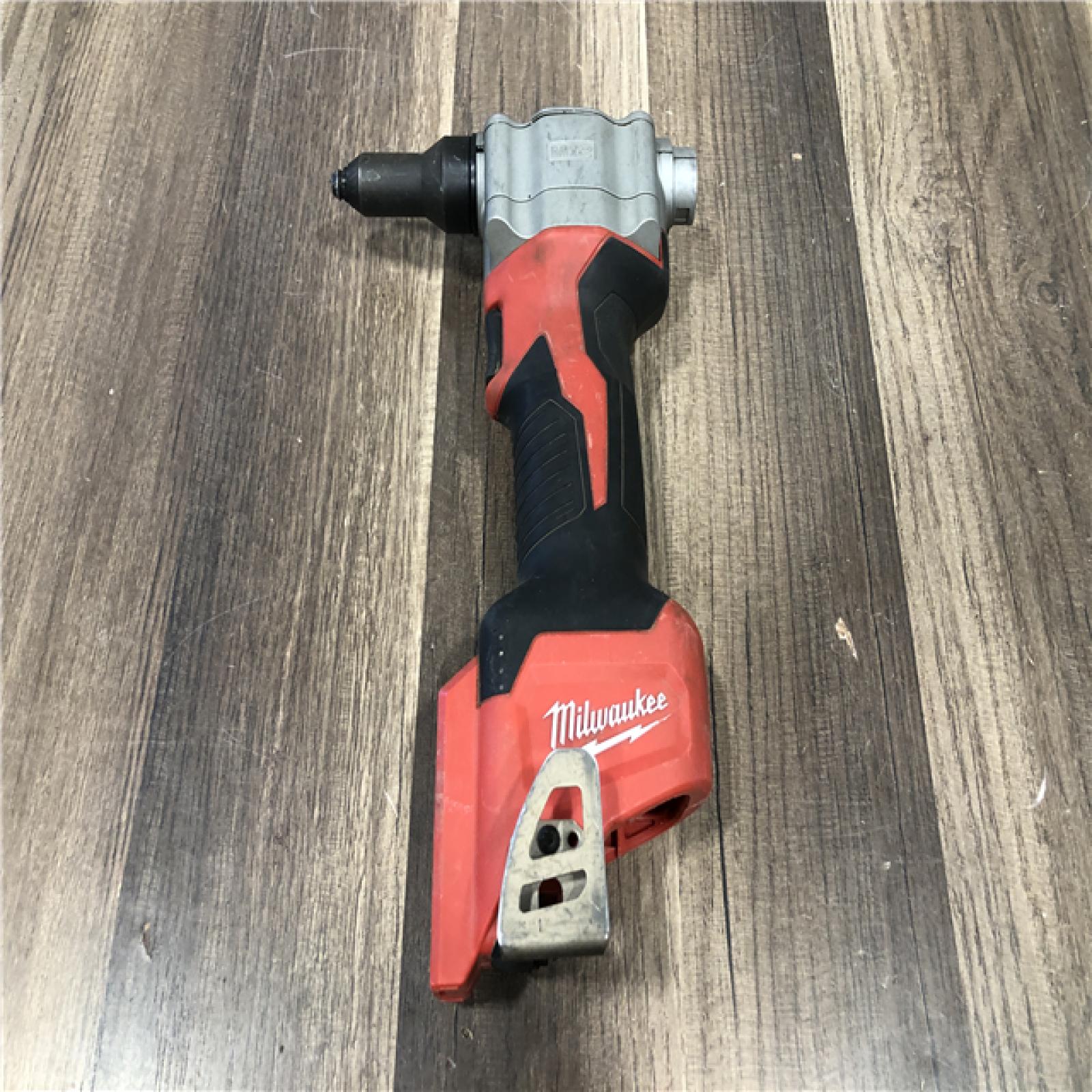 AS-IS Milwaukee M12 12-Volt Lithium-Ion Cordless Rivet Tool (Tool-Only)
