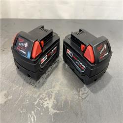AS-IS - Milwaukee M18 18-Volt Lithium-Ion XC Starter Kit with Two 5.0Ah Batteries and Charger