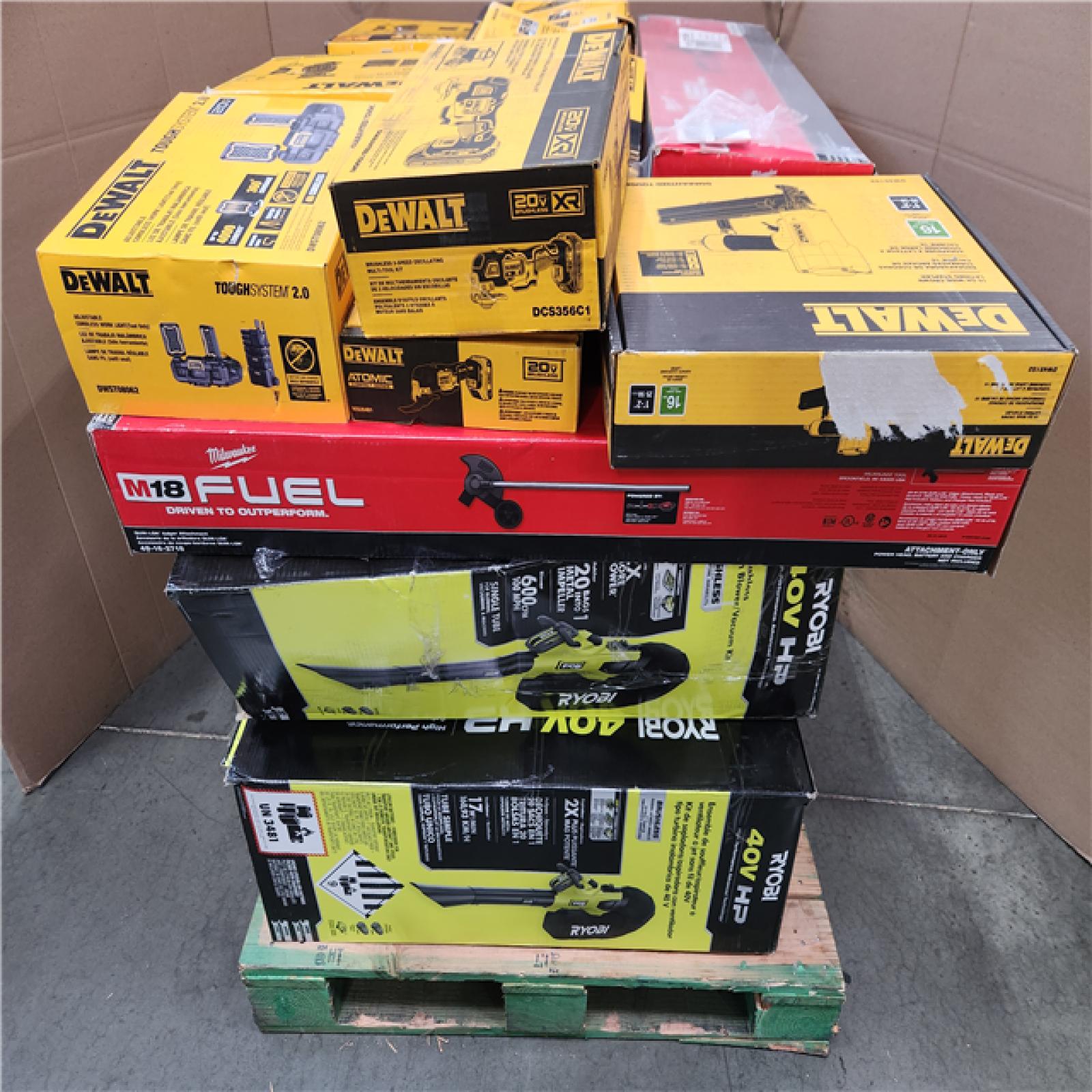 CALIFORNIA AS-IS TOOL PALLET