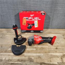 HOUSTON LOCATION - AS-IS Milwaukee M18 FUEL 4-1/2-6 Cordless Braking Grinder, Paddle Switch (TOOL ONLY)