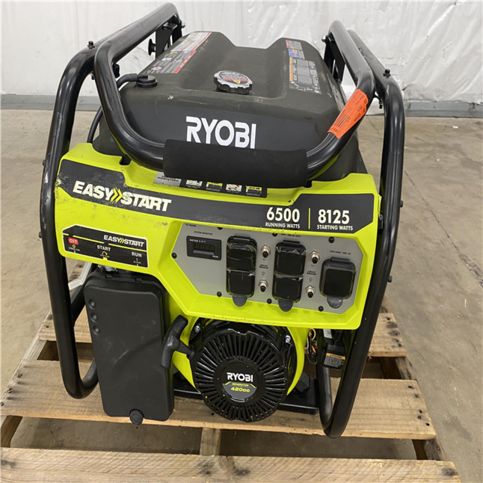 Houston Location AS IS - Ryobi 6500 watts Generator