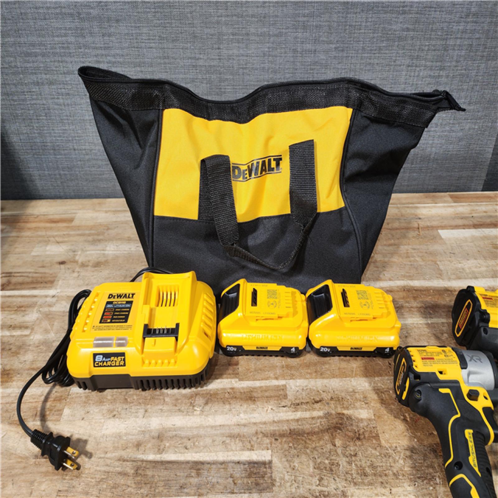 HOUSTON LOCATION - AS - IS DEWALT 20V Lithium-Ion Cordless 2-Tool Combo Kit