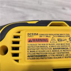 AS-IS DEWALT ATOMIC 20V MAX Cordless Oscillating Multi Tool (Tool Only)