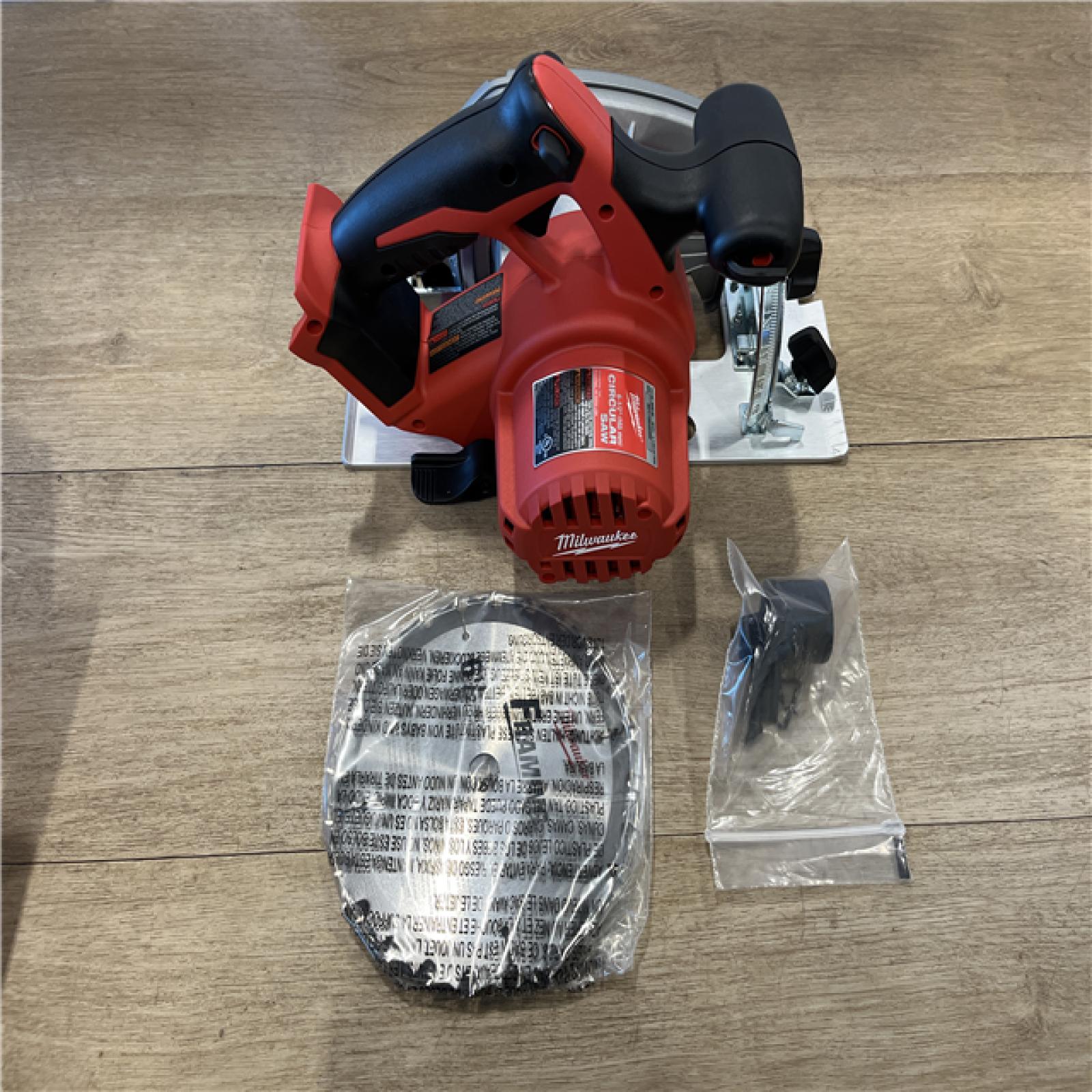 AS-IS Milwaukee 18V Lithium-Ion Cordless 6-1/2 in. Circular Saw (Tool-Only)