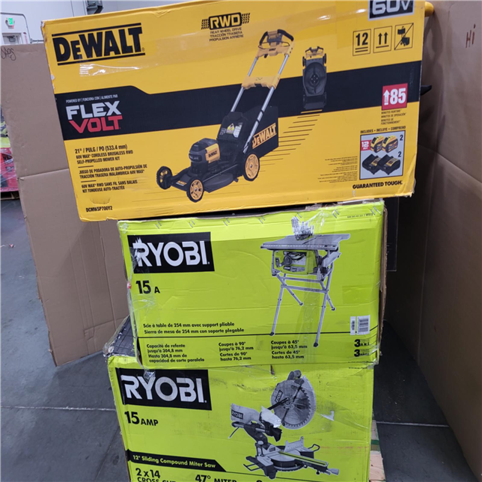 CALIFORNIA AS-IS TOOL PALLET