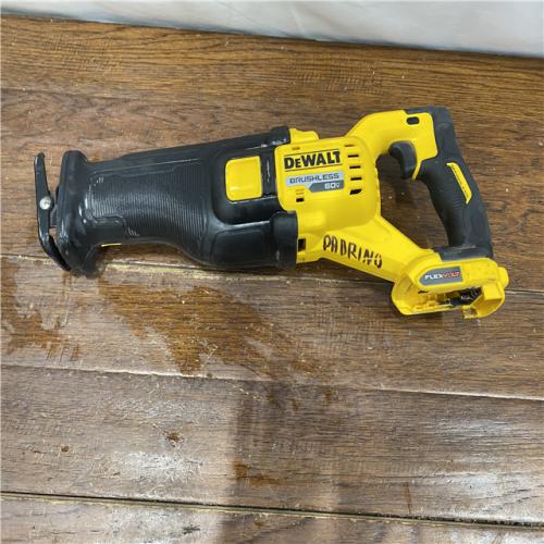 AS-IS DeWalt DCS389B FLEXVOLT 60V MAX Cordless Brushless Reciprocating Saw (Tool-Only)