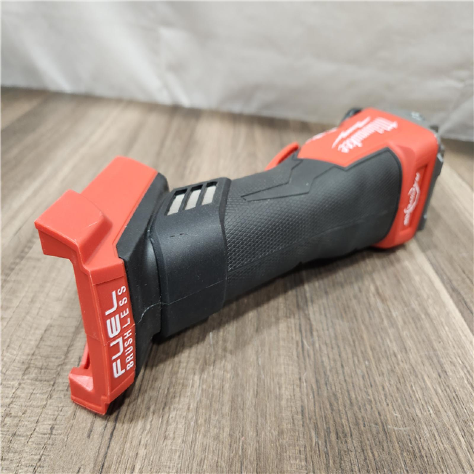 AS-IS- Milwaukee FUEL 18-Volt Lithium-Ion Brushless Cordless 4-1/2 in./5 in. Grinder W/Paddle Switch (Tool-Only)