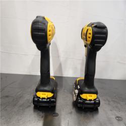 AS-IS- DeWALT 20V MAX Cordless Drill Driver/Impact Driver Combo Kit