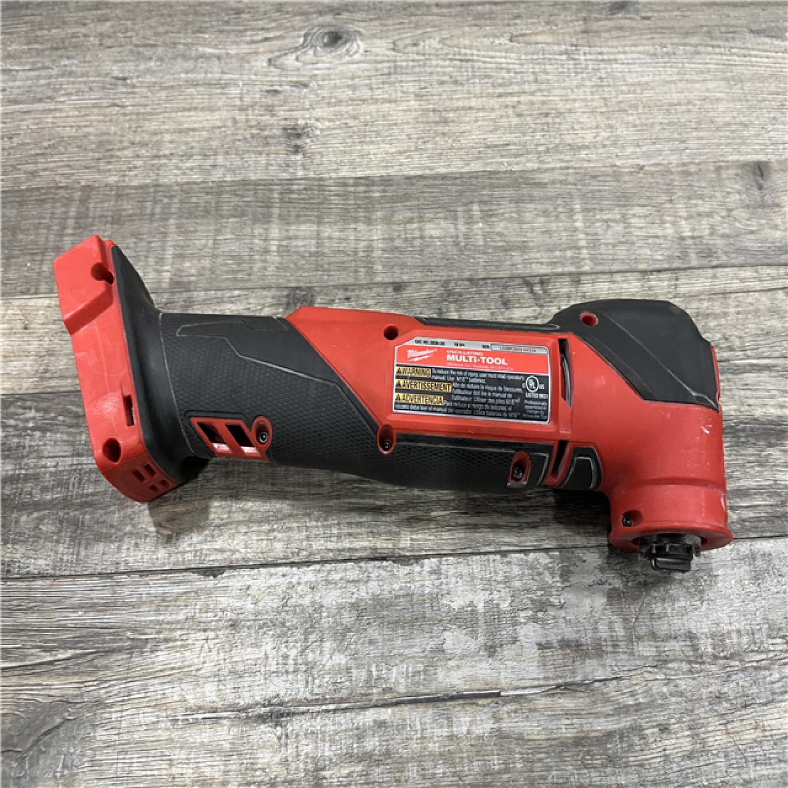 AS-IS Milwaukee FUEL 18V Lithium-Ion Cordless Brushless Oscillating Multi-Tool (Tool-Only)
