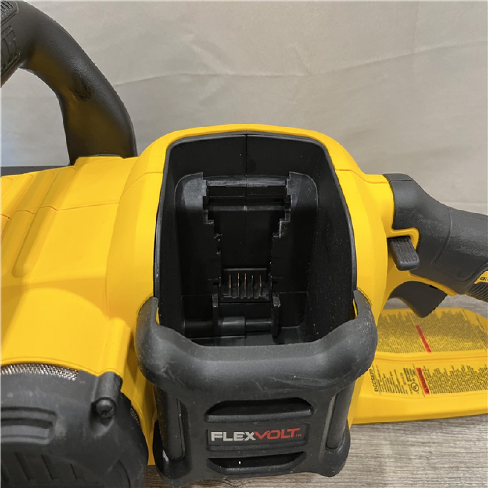 AS-IS DEWALT FLEXVOLT 60V MAX 16in. Brushless Cordless Battery Powered Chainsaw (Tool Only)