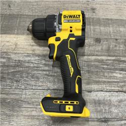 AS-IS DEWALT Atomic 20V Lithium-Ion Cordless Compact 1/2 in. Drill/Driver Kit