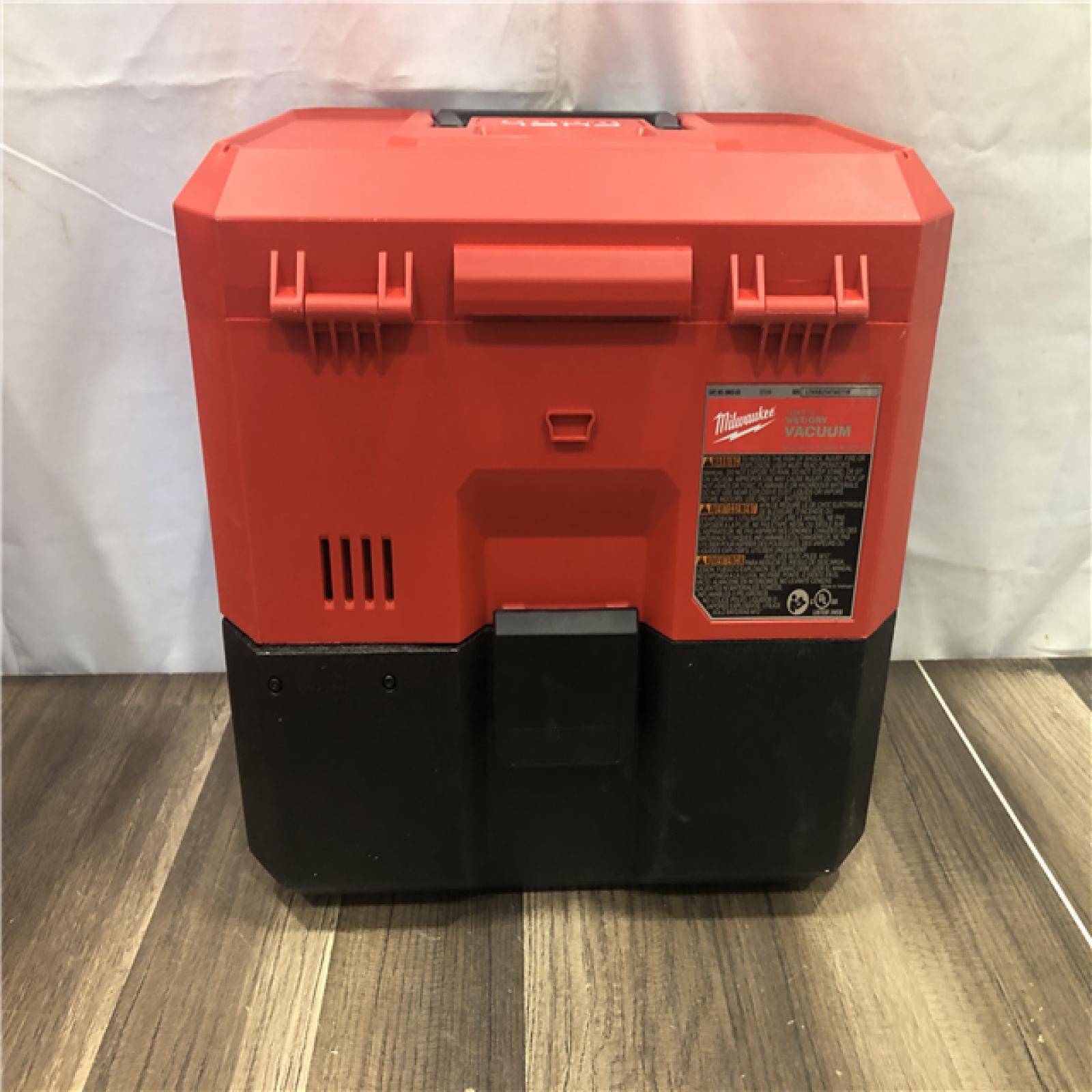 AS-IS Milwaukee  FUEL 12-Volt Lithium-Ion Cordless 1.6 Gal. Wet/Dry Vacuum (Vacuum-Only)