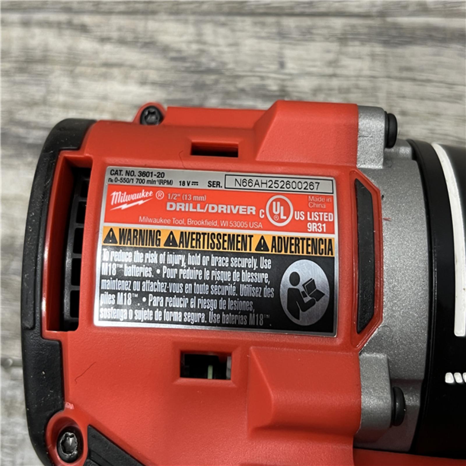 AS-IS Milwaukee 18V Lithium-Ion Brushless Cordless Compact Drill/Impact Combo Kit