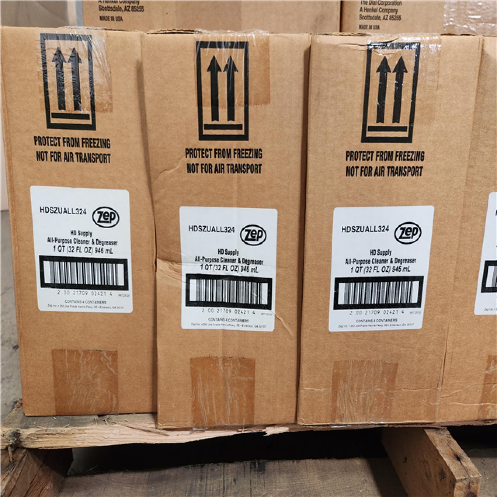 Phoenix AS-IS Mixed Pallet of Cleaning Detergents, Soaps and Dispensers