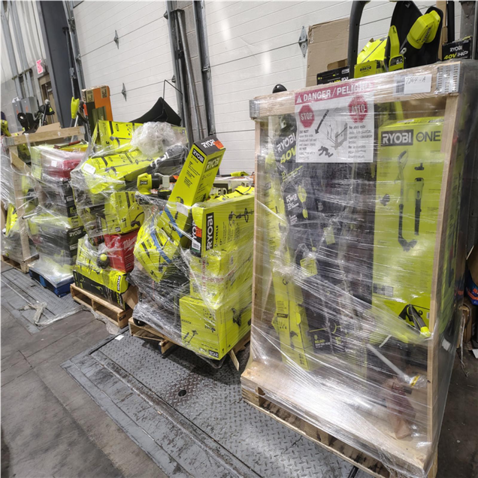 Pittston Location As-Is Power Tools Partial Truckload (12 Pallets) 7864-A