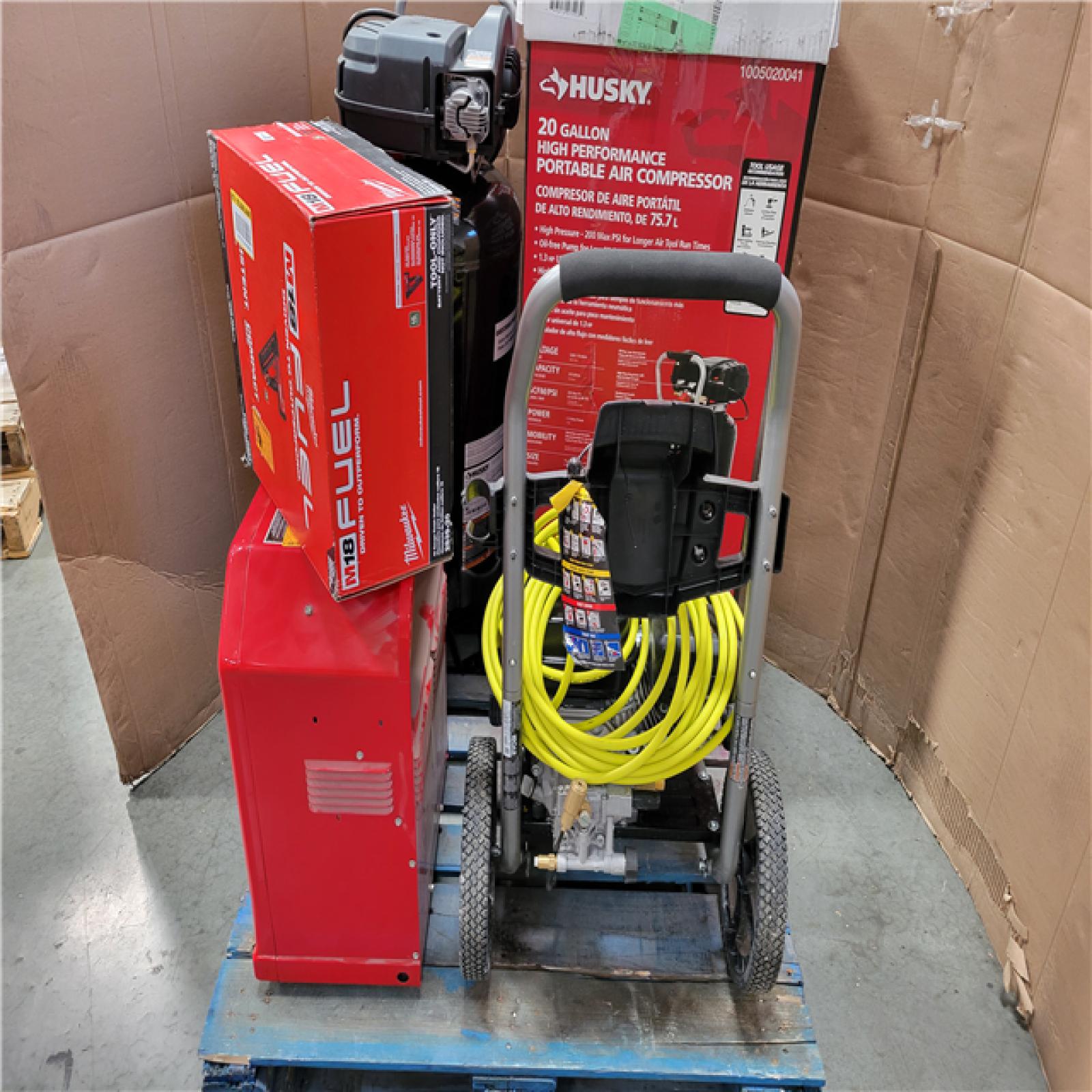 CALIFORNIA AS-IS OUTDOOR POWER EQUIPMENT