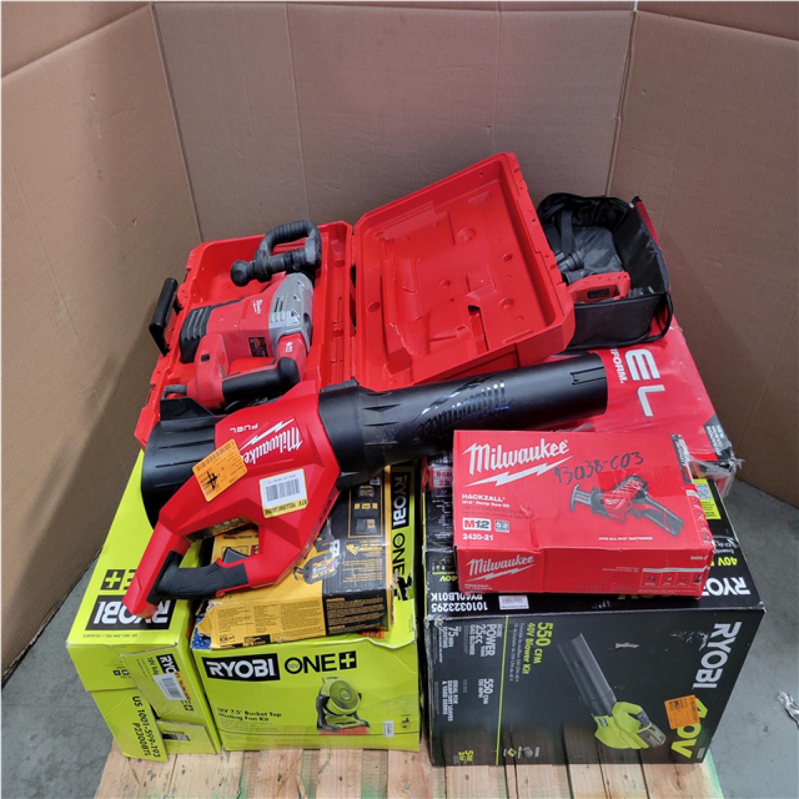 CALIFORNIA AS-IS TOOL PALLET