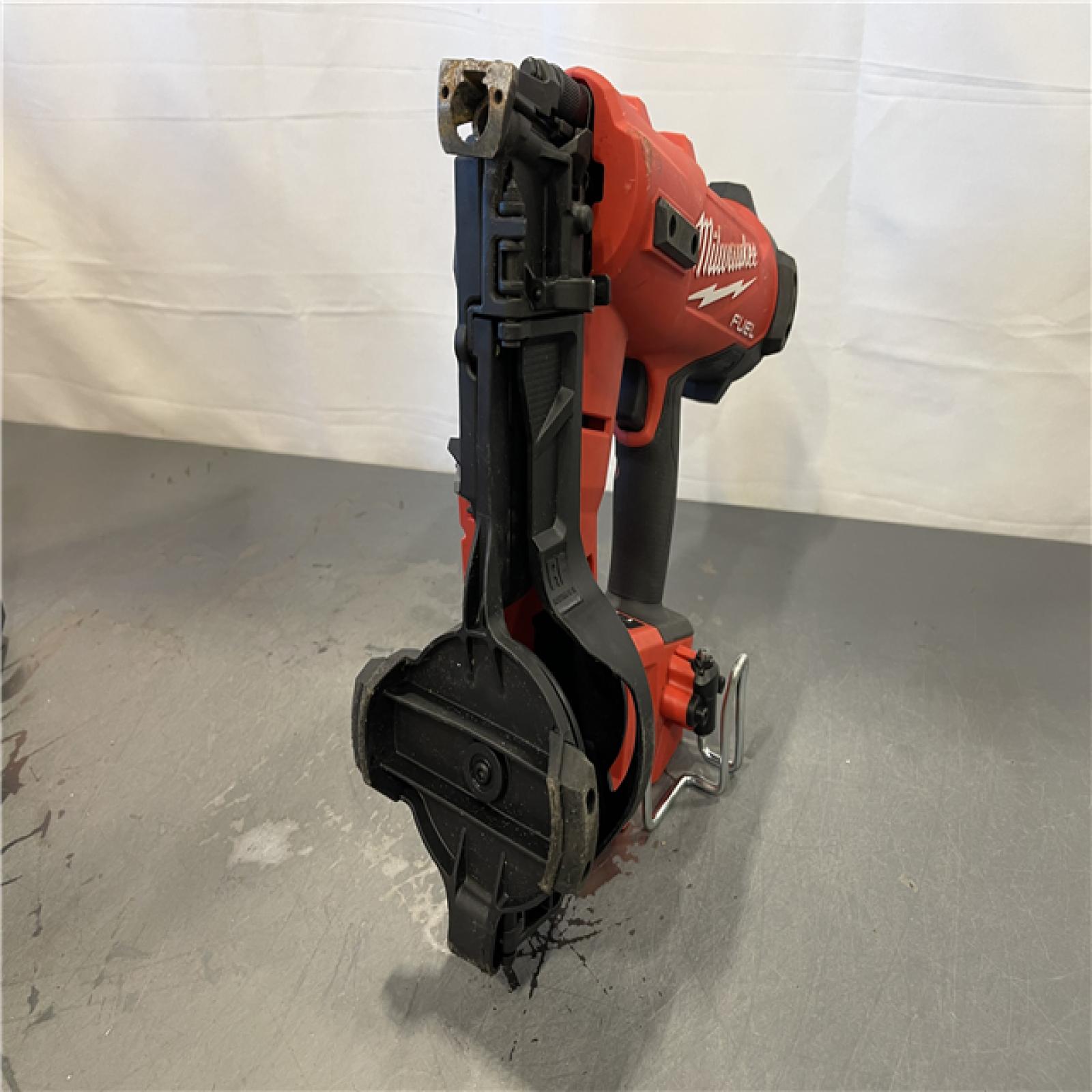 AS-IS - Milwaukee M18 FUEL 18-Volt Lithium-Ion Brushless Cordless Coil Roofing Nailer