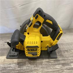 AS-IS DEWALT FLEXVOLT 60V MAX Cordless Brushless 7-1/4 in. Circular Saw with Brake (Tool Only)