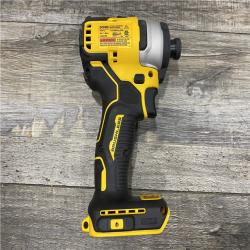 AS-IS DEWALT Atomic 20V Max Lithium-Ion Brushless Cordless Compact 1/4 in. Impact Driver Kit