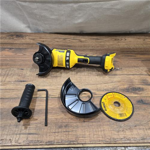 AS-IS DEWALT 60V MAX Cordless Brushless 4.5 in. to 6 in. Small Angle Grinder with Kickback Brake (Tool Only)