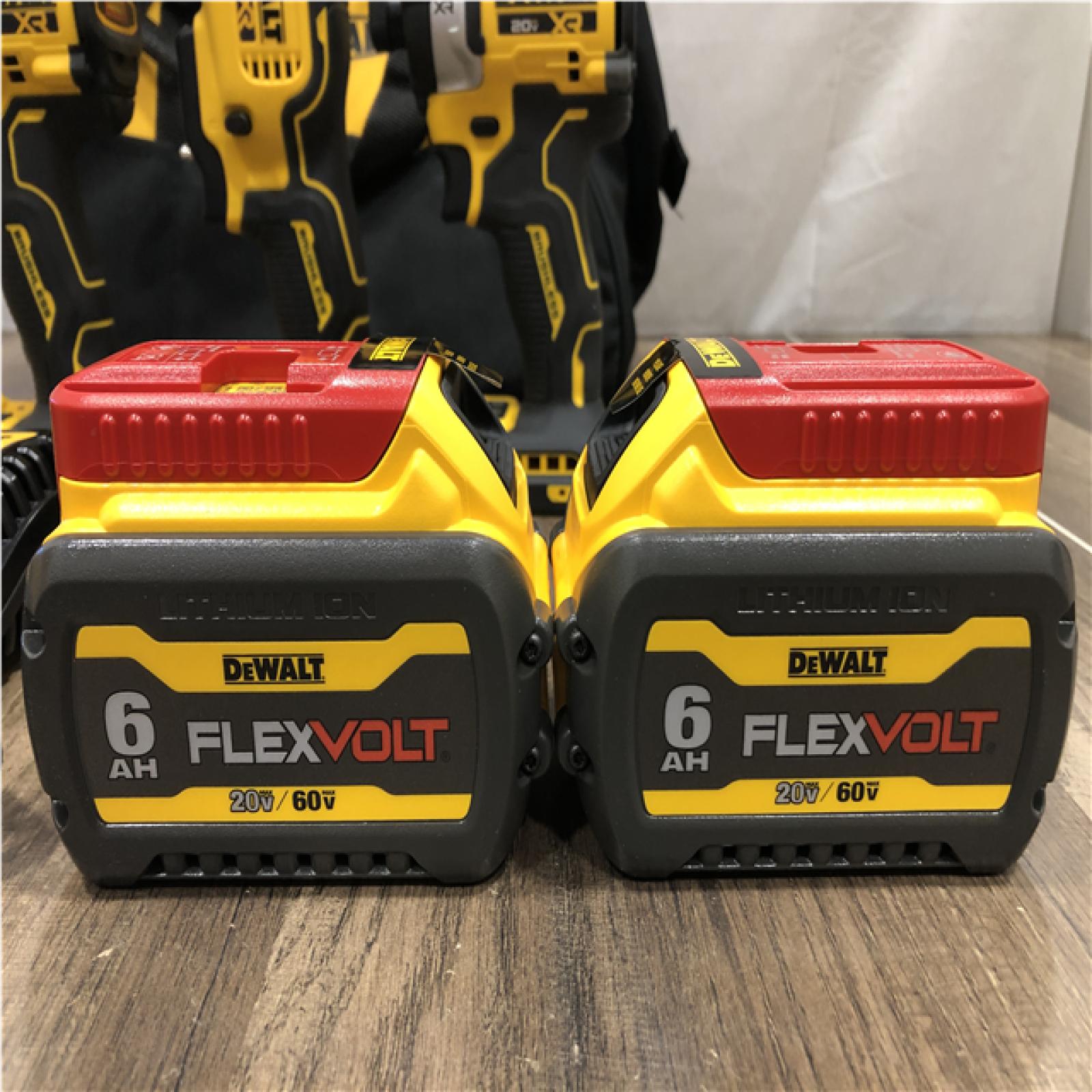 AS-IS DEWALT 20V MAX Lithium-Ion Cordless 3-Tool Combo Kit