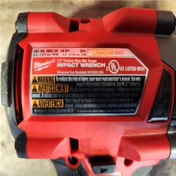 HOUSTON LOCATION - AS-IS Milwaukee FUEL 18V Lithium-Ion Brushless Cordless Mid Torque 1/2 in. Impact Wrench w/Friction Ring (Tool-Only