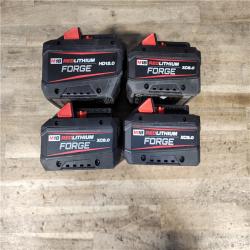 HOUSTON LOCATION - AS-IS MILWAUKEE FORGE BATTERY PACK QTY - 4
