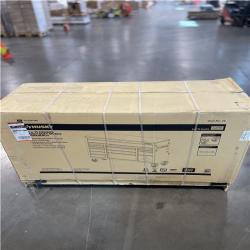 DALLAS LOCATION- AS-IS HUSKY Heavy Duty 61 in. W x 22 in. D 15-Drawer MOBILE WORKBENCH MATTE BLACK/WOODTOP