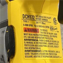 AS-IS DEWALT ATOMIC 20V MAX Cordless Brushless Ultra-Compact 5/8 in. SDS Plus Hammer Drill (Tool Only)