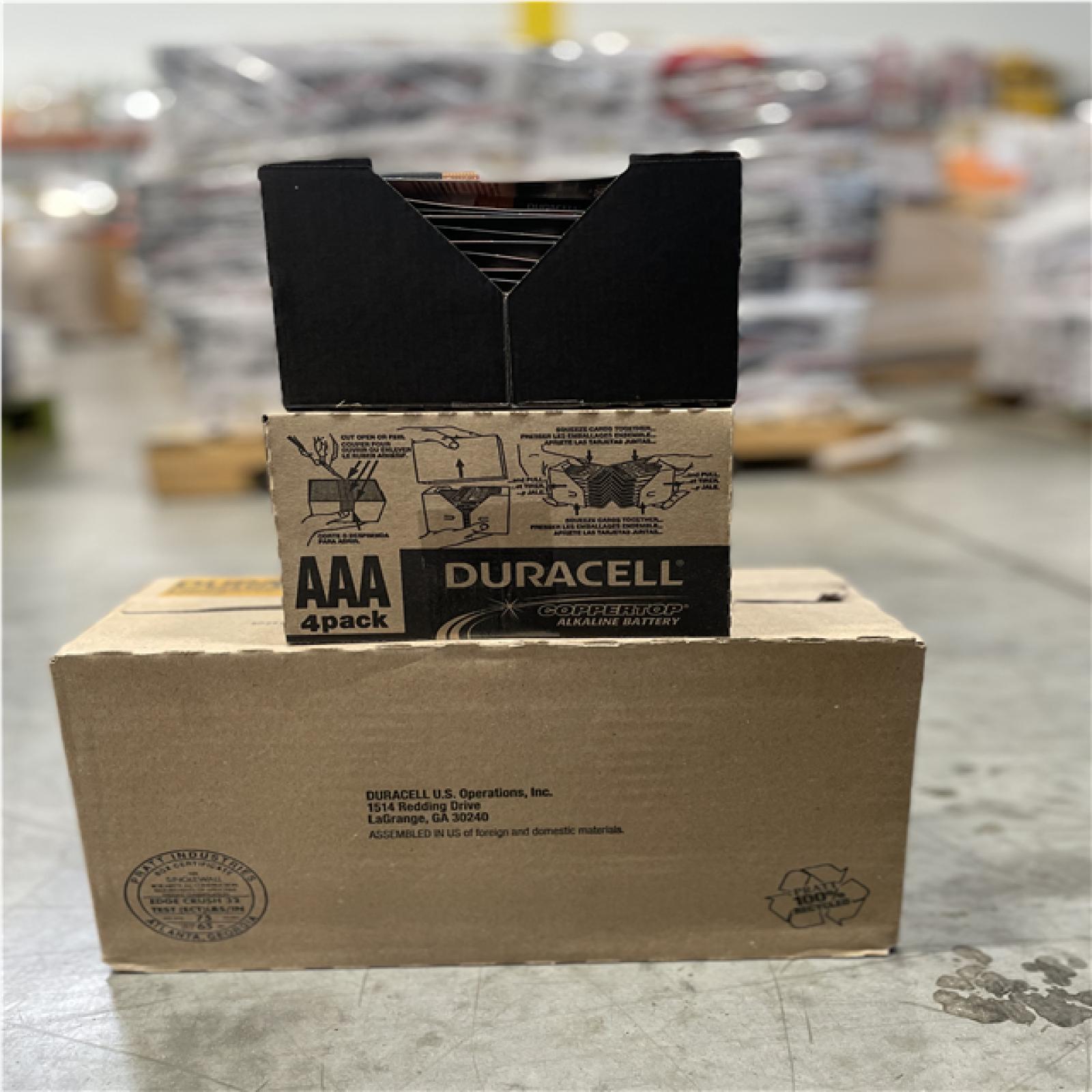 DALLAS LOCATION- NEW! DURACELL Duracell Coppertop AAA Batteries (4 PACK) (216 BATTERIES TOTAL)