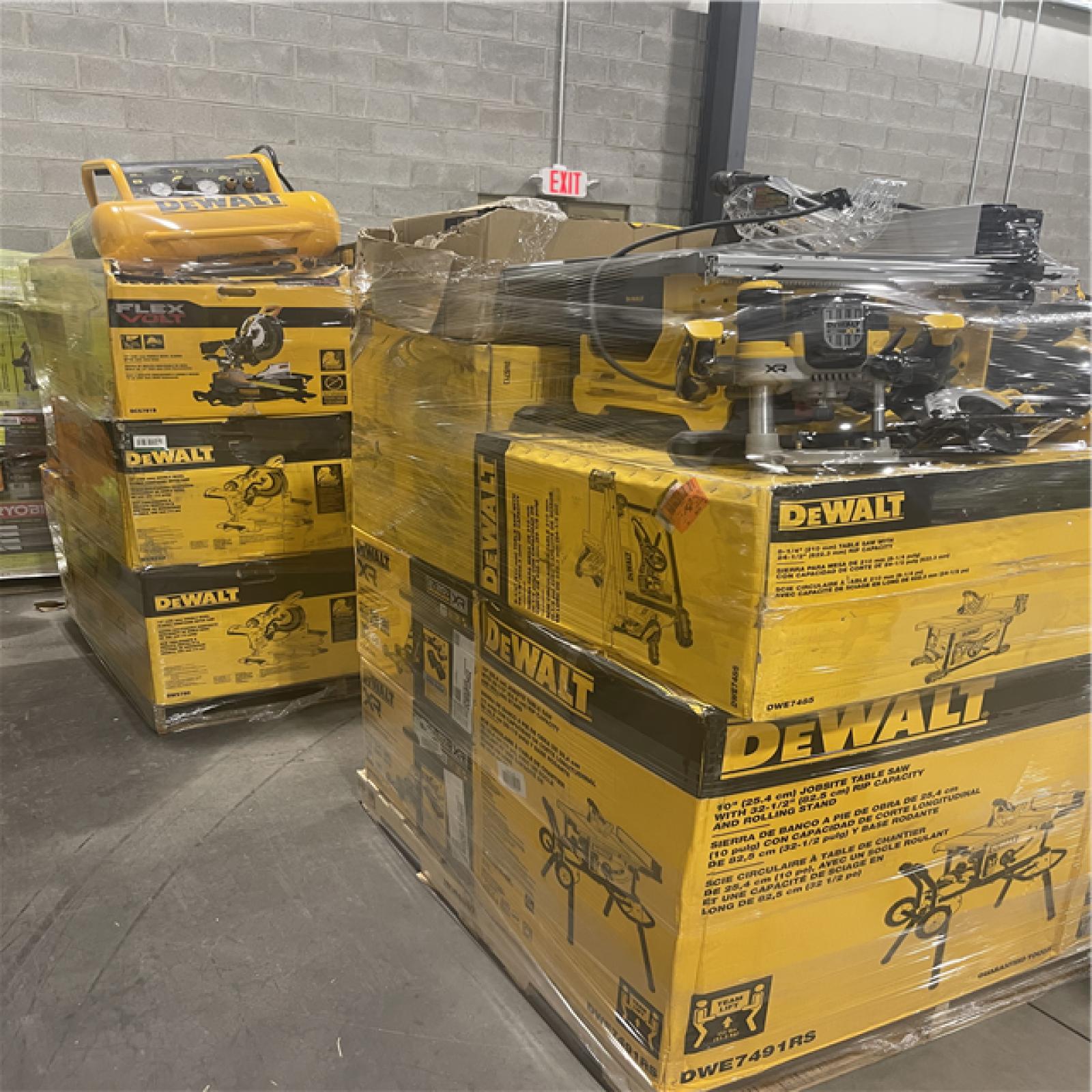Pittston Location As-Is Power Tools Partial Truckload (11 pallets) 2515-B