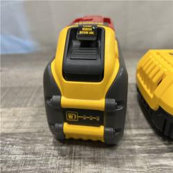 AS-IS DEWALT 20V/60V MAX FLEXVOLT Lithium-Ion 9.0Ah Battery and Charger Starter Kit