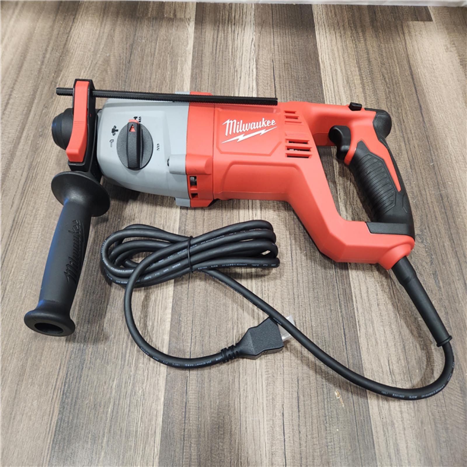 AS-IS- Milwaukee 1 in. SDS Plus D-Handle Rotary Hammer w/ Case (Tool-Only)