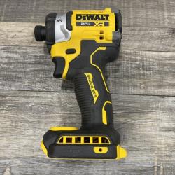 AS-IS DEWALT 20V MAX XR Lithium-Ion Brushless Cordless 3-Speed High Torque 1/4 in. Impact Driver Kit