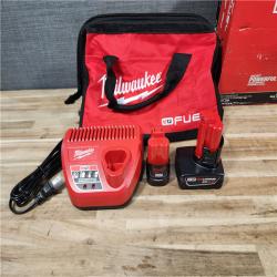 HOUSTON LOCATION - AS-IS (APPEARS LIKE NEW) Milwaukee FUEL 12-Volt Lithium-Ion Brushless Cordless Hammer Drill and Impact Driver Combo Kit