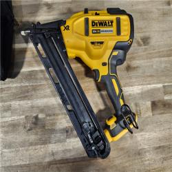 HOUSTON LOCATION - AS-IS DEWALT 20V MAX XR 15 Ga. Cordless 34 Deg Nailer 20 V